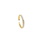Minimalist Zircon Ring-Personality Adjustable-Minimalist Exquisite Ring   22x3mm