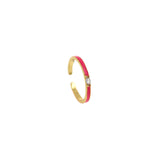 Minimalist Zircon Ring-Personality Adjustable-Minimalist Exquisite Ring   22x3mm