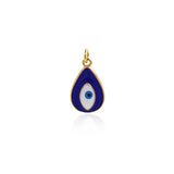 Enamel Evil Eye Charm Pendant Fashion Romantic Sweet Neon Colorful , Women's Girl Party Necklace Pendant Jewelry Gift For Her    20.5x12.5mm