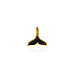 Enamel Fish Tail Pendant-Animal Jewelry-Suitable For Bracelets, Necklaces, Jewelry Accessories   18x17.5mm