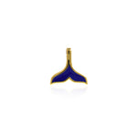 Enamel Fish Tail Pendant-Animal Jewelry-Suitable For Bracelets, Necklaces, Jewelry Accessories   18x17.5mm