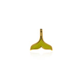 Enamel Fish Tail Pendant-Animal Jewelry-Suitable For Bracelets, Necklaces, Jewelry Accessories   18x17.5mm