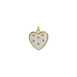 Minimalist Enamel Strawberry Pendant-DIY Jewelry Accessories  20.5x19mm