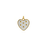 Minimalist Enamel Strawberry Pendant-DIY Jewelry Accessories  20.5x19mm