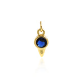 Minimalist Personalized Jewelry-Exquisite Zircon Pointed Cone Pendant-DIY Jewelry Accessories   11x5.5mm