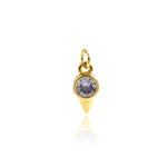 Minimalist Personalized Jewelry-Exquisite Zircon Pointed Cone Pendant-DIY Jewelry Accessories   11x5.5mm