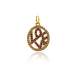 Minimalist Personalized Jewelry-Exquisite Oval LOVE Pendant-DIY Jewelry Accessories   17x13.5mm