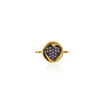 Personalized Jewelry-Exquisite Round Heart Pendant-DIY Jewelry Accessories 8.5x13.5mm
