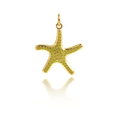 Exquisite Starfish Pendant-Personalized Jewelry Making Accessories  20.5x18.5mm