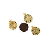 Minimalist Round Rose Pendant-Personalized Jewelry Making Accessories  18.5mm
