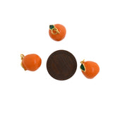 Personalized Tangerine Pendant-Personalized Jewelry Making Accessories   13.5x12.5mm