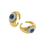 Exquisite Evil Eye Ring-Personalized Jewelry Making Accessories  23x12.5mm