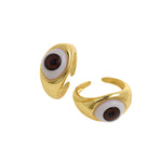 Exquisite Evil Eye Ring-Personalized Jewelry Making Accessories  23x12.5mm