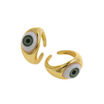 Exquisite Evil Eye Ring-Personalized Jewelry Making Accessories  23x12.5mm