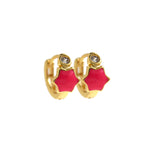 Minimalist Enamel Polaris Earrings-Personalized Jewelry Making Accessories  12.5x7.5mm