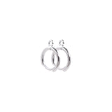 Minimalist Round Earrings-Personalized Jewelry Making Accessories   13.5x15mm