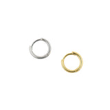 Minimalist Round Earrings-Personalized Jewellery Making Accessories   12x10.5mm