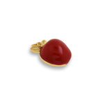 Exquisite Minimalist Enamel Apple Pendant-DIY Jewelry Accessories   21x15.5x10mm