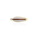 Exquisite Minimalist Enamel Sailboat Connector-DIY Jewelry Accessories   30x10mm