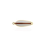 Exquisite Minimalist Enamel Sailboat Connector-DIY Jewelry Accessories   30x10mm