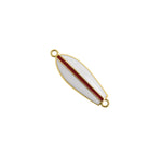 Exquisite Minimalist Enamel Sailboat Connector-DIY Jewelry Accessories   30x10mm