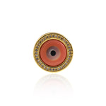 Exquisite Evil Eye Pendant, Evil Eye Protection Pendant-Amulet   18x5mm