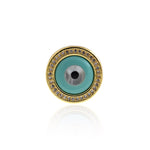 Exquisite Evil Eye Pendant, Evil Eye Protection Pendant-Amulet   18x5mm