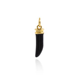 Shiny Pepper Pendant-Exquisite 18K Pepper Pendant, Jewelry Making  17.5x5mm