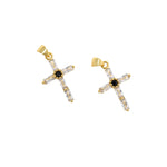 Cross Pendant-Jewelry for Christians-For jewelry making  24.5x16mm