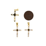 Cross Pendant-Jewelry for Christians-For jewelry making  24.5x16mm