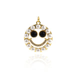 Exquisite Smiley Pendant-Gift for Friends-Used in Jewelry Making   23mm