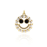 Exquisite Smiley Pendant-Gift for Friends-Used in Jewelry Making   23mm