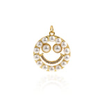 Exquisite Smiley Pendant-Gift for Friends-Used in Jewelry Making   23mm