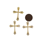 Shiny Cross Pendant-Believer Jewelry Pendant-Used for Jewelry Making   32x27mm