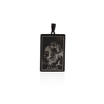 Exquisite Tarot Pendant-Exorcism and Disaster-Bless Family  24x46mm