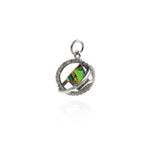 Universe Pendant-Micropavé Nail Universe Pendant-Gift for Astronomy Lovers-Jewelry Making  15x13.5mm