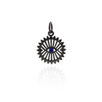 Golden Evil Eye Pendant-Evil Eye Pendant-Protection Pendant  12.5mm