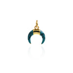 Exquisite Moon Pendant-Minimalist Pendant-Celestial Jewelry  13.5x12mm
