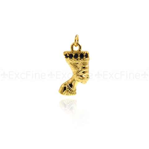 Exquisite Side Face Pendant-Face Pendant-Pharaoh Pendant-DIY Jewelry  12.5x10mm