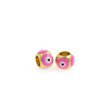 Exquisite Evil Eye Bead-Exquisite Round Evil Eye-DIY Jewelry Accessories  8x6mm