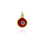 Round Evil Eye Pendant-Exquisite Evil Eye-Personalized Jewelry Making  8mm