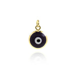Round Evil Eye Pendant-Exquisite Evil Eye-Personalized Jewelry Making  8mm