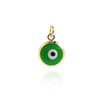 Round Evil Eye Pendant-Exquisite Evil Eye-Personalized Jewelry Making  8mm