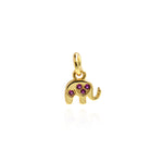 Minimalist Pendant-Exquisite Elephant Zircon Pendant-Individualism Jewelry  8x8mm