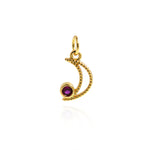 Personality Minimalist Pendant-Exquisite Moon Zircon Pendant  13x8mm
