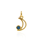 Personality Minimalist Pendant-Exquisite Moon Zircon Pendant  13x8mm