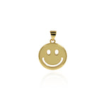 Minimalist Jewelry-Smile Pendant-DIY Jewelry Making  18mm