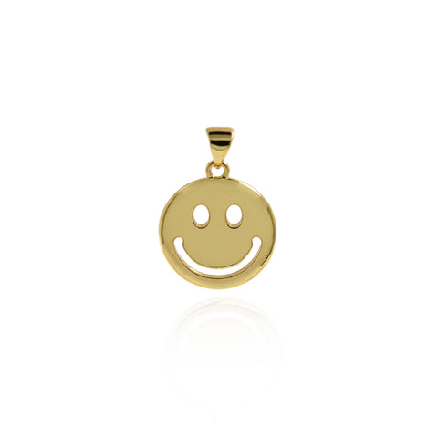 Minimalist Jewelry-Smile Pendant-DIY Jewelry Making  18mm