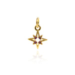 Minimalist Jewelry-Polaris Zircon Pendant-DIY Jewelry Making  11x9.5mm