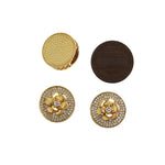 Individuality Beads-Micropavé Flower Beads-DIY Jewelry Accessories  16x8.5mm